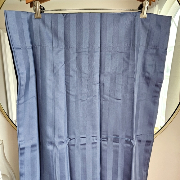 Northern Nights 500TC Damask Set Of 2 Luxury Blue King Pillowcases 100% Cotton - Picture 11 of 13